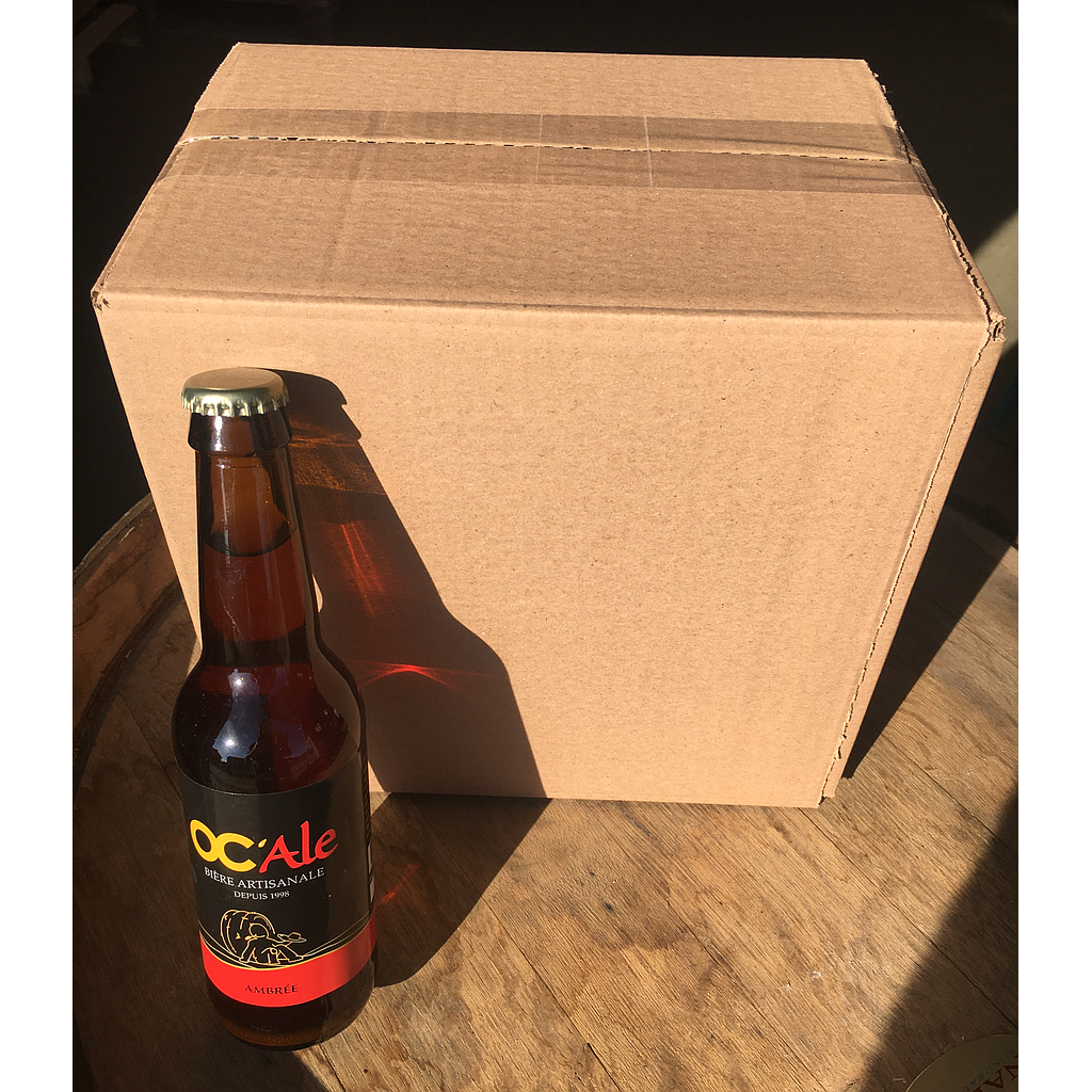 Carton 12 Ambrées 33cl