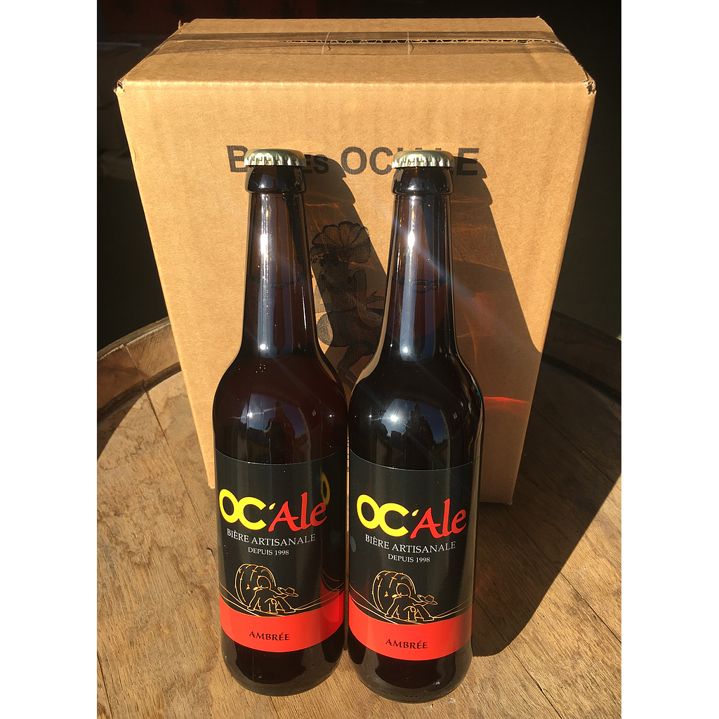 Carton 6 Ambrées 50cl