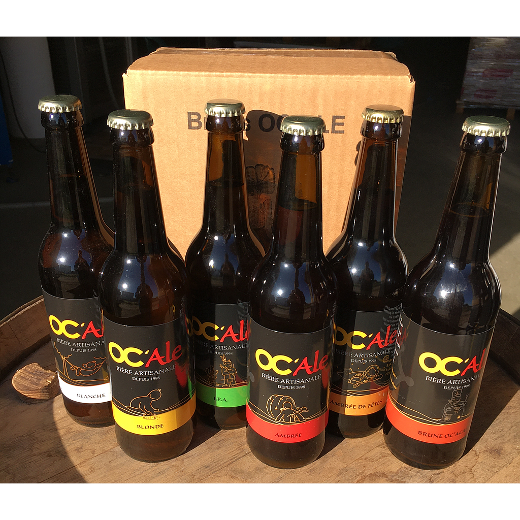 Carton d'assortiment 6 bouteilles 50cl